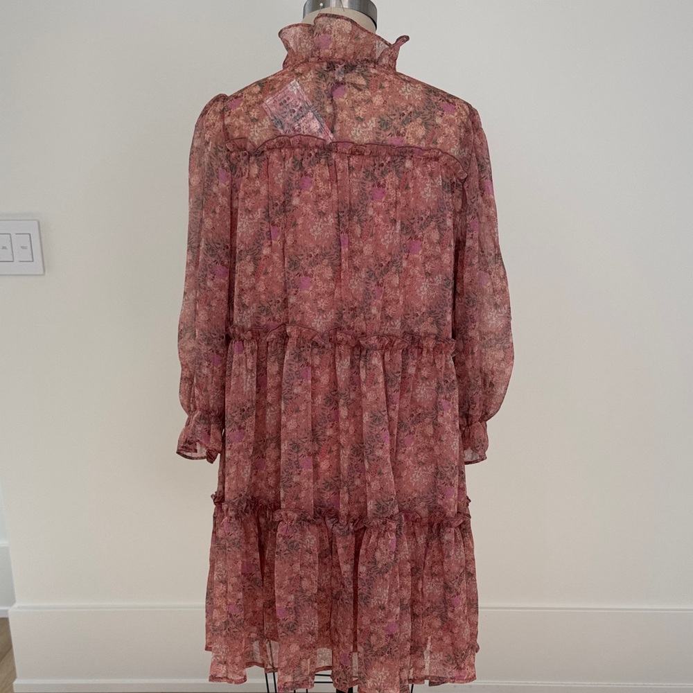 Sage + Fig Floral Long Sleeve Dress - Picture 7 of 9